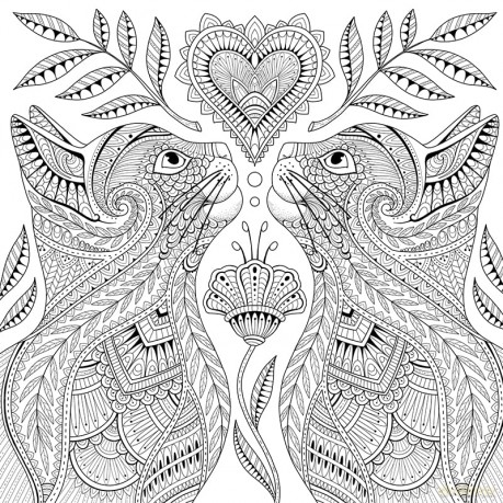My Cat Mandala Coloring Book - Marica Zottino [KSIĄŻKA]