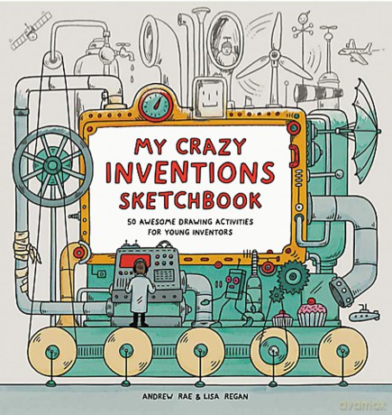 My Crazy Inventions Sketchbook - Andrew Rae [KSIĄŻKA]