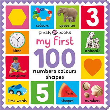 My First 100 Numbers Colours Shap [KSIĄŻKA]