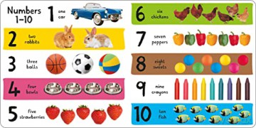 My First 100 Numbers Colours Shap [KSIĄŻKA]