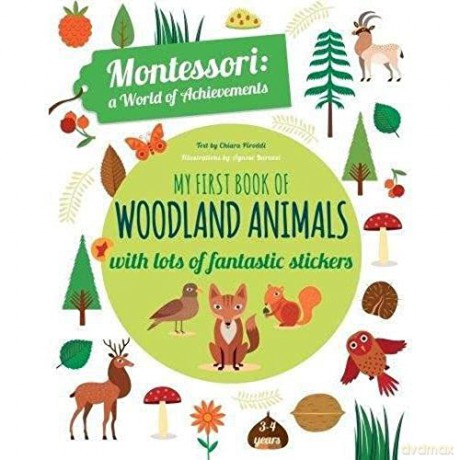 My First Book Of Woodland Animals - Agnese Baruzzi [KSIĄŻKA]