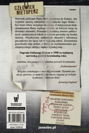 Człowiek Nietoperz (Pocket) - Nesbo Jo [KSIĄŻKA]