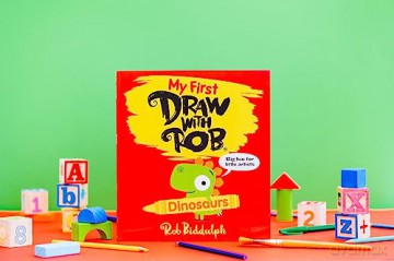 My First Draw With Rob Dinosaurs - Rob Biddulph [KSIĄŻKA]