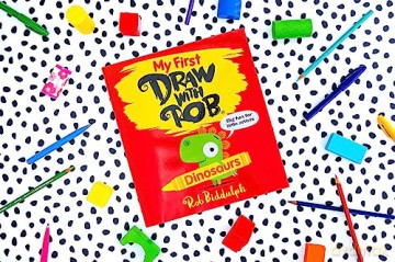 My First Draw With Rob Dinosaurs - Rob Biddulph [KSIĄŻKA]