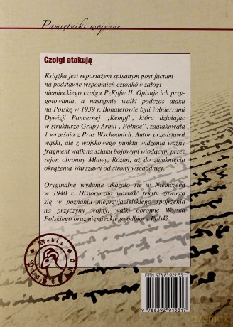 Czołgi Atakują - Kursten H. [KSIĄŻKA]