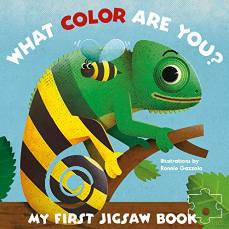 My First Jigsaw Book What Color Are Yo - Ronny Gazzola [KSIĄŻKA]
