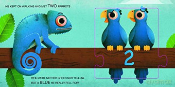 My First Jigsaw Book What Color Are Yo - Ronny Gazzola [KSIĄŻKA]