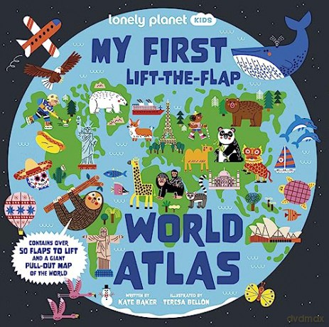 My First Lift The Flap World Atlas - Liz (Illus) Kay [KSIĄŻKA]
