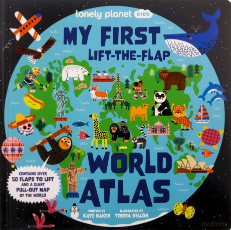 My First Lift The Flap World Atlas - Liz (Illus) Kay [KSIĄŻKA]
