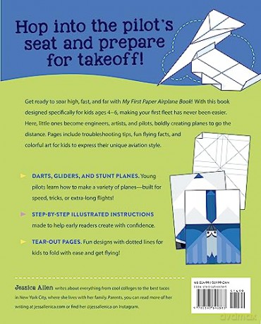 My First Paper Airplane Book - Jessica Allen [KSIĄŻKA]