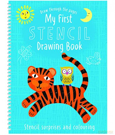 My First Stencil Drawing Book - Anton Poitier [KSIĄŻKA]