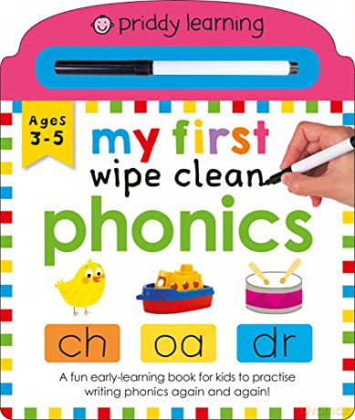 My First Wipe Clean Phonics [KSIĄŻKA]