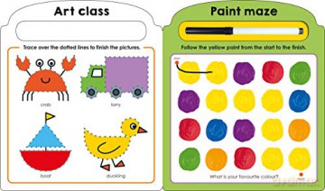 My First Wipe Clean Starting School - Roger Priddy [KSIĄŻKA]