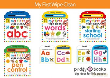 My First Wipe Clean Starting School - Roger Priddy [KSIĄŻKA]