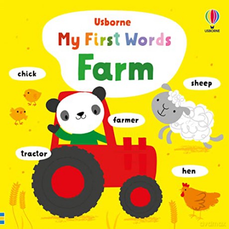 My First Words Book Farm - Fiona Watt [KSIĄŻKA]
