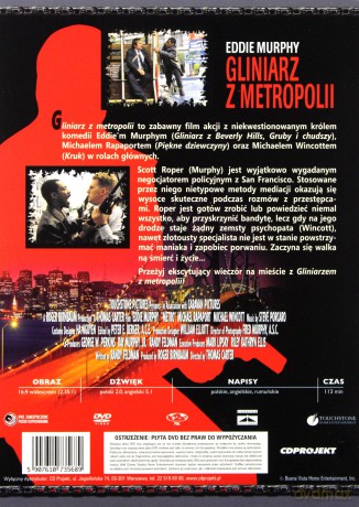 Metro: Gliniarz z metropolii (polski lektor) [DVD]