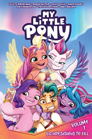 My Little Pony V1 Big Horseshoes To Fill - Celeste Bronfman [KSIĄŻKA]