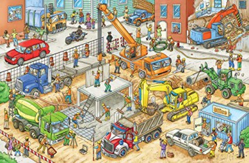 My Little Wimmelbook At The Construction - Max Walther [KSIĄŻKA]