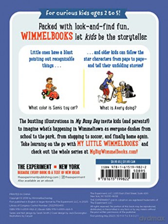 My Little Wimmelbook My Busy Day - Caryad [KSIĄŻKA]