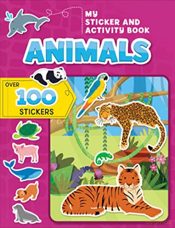My Sticker And Activity Book Animals [KSIĄŻKA]