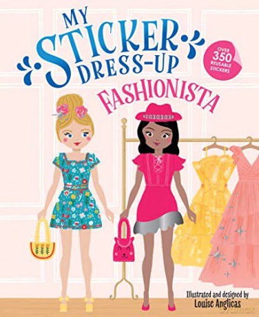 My Sticker Dress Up Fashionista - Louise Anglicas [KSIĄŻKA]