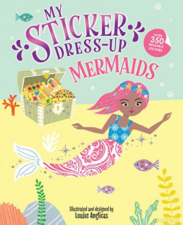 My Sticker Dress Up Mermaids - Louise Anglicas [KSIĄŻKA]