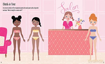 My Sticker Dress Up Salon - Louise Anglicas [KSIĄŻKA]