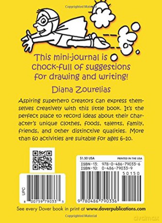 My Superhero Mini-Journal - Zourelias Di [KSIĄŻKA]