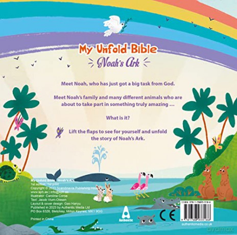 My Unfold Bible Noahs Ark - Jacob Vium-Olesen [KSIĄŻKA]