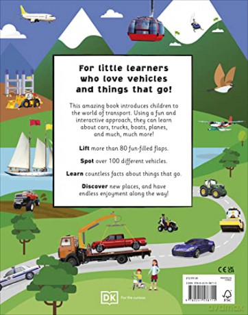 My Very Important Lift The Flap Vehicles [KSIĄŻKA]