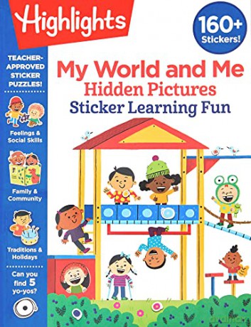 My World Hp Sticker Learning - Highlights Learning [KSIĄŻKA]