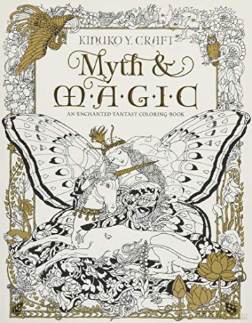 Myth Magic Coloring Book - Kinuko Craft [KSIĄŻKA]