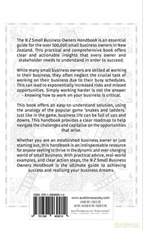 N Z Small Business Owners Handbook - Richard Rowley [KSIĄŻKA]