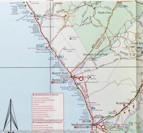 Namibia Tracks4africa [KSIĄŻKA]