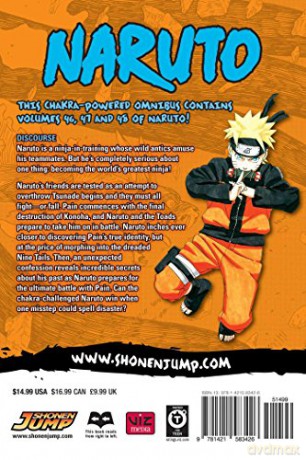 Naruto 3 In 1 Edition 16 Vols 46 47 48 - Masashi Kishimoto [KSIĄŻKA]