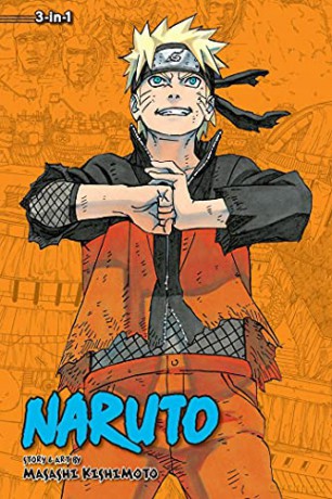 Naruto 3 In 1 Edition 22 Vols 64 65 66 - Masashi Kishimoto [KSIĄŻKA]