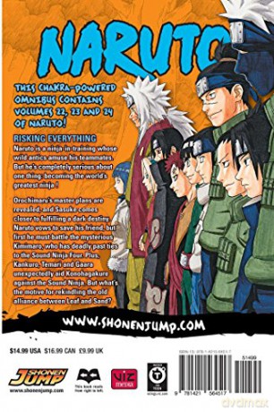 Naruto 3 In 1 Edition 8 - Masashi Kishimoto [KSIĄŻKA]