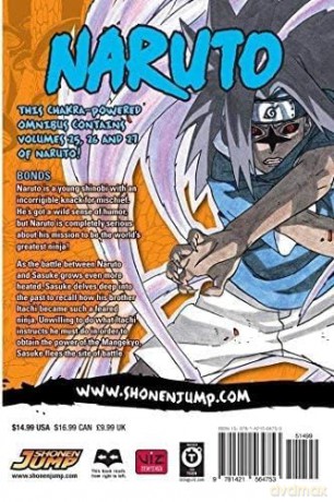 Naruto 3 In 1 Edition 9 - Masashi Kishimoto [KSIĄŻKA]
