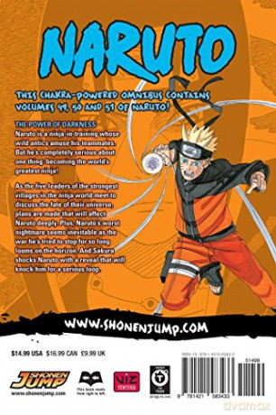 Naruto 3 In 1 Edition Vol 17 - Masashi Kishimoto [KSIĄŻKA]