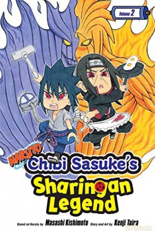 Naruto Chibi Sasukes Sharingan Legend 2 - Kenji Taira [KSIĄŻKA]