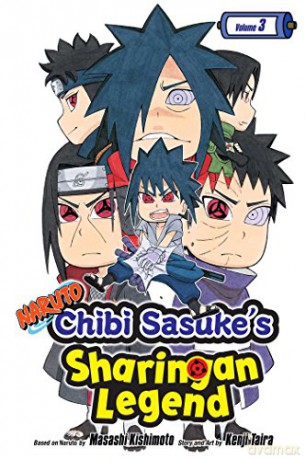 Naruto Chibi Sasukes Sharingan Legend 3 - Kenji Taira [KSIĄŻKA]