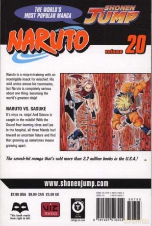 Naruto Vol 20 - Masashi Kishimoto [KSIĄŻKA]