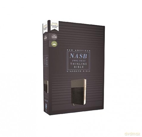 Nasb Thinline Bible Leathersoft Black [KSIĄŻKA]