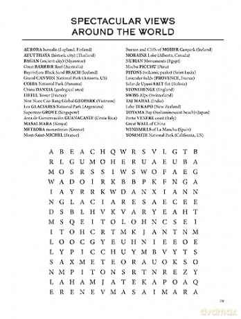 Nature Lovers Word Search Puzzles Book - Ilene Rattine [KSIĄŻKA]