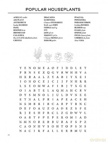 Nature Lovers Word Search Puzzles Book - Ilene Rattine [KSIĄŻKA]