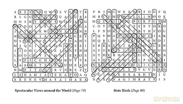 Nature Lovers Word Search Puzzles Book - Ilene Rattine [KSIĄŻKA]