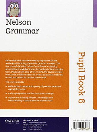 Nelson Grammar Pupil Book 6 Year 6p7 Pac - Wendy Wren;John Jack [KSIĄŻKA]