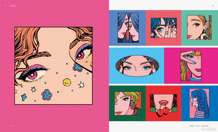 Neo Retro Illustrations - Pie International [KSIĄŻKA]