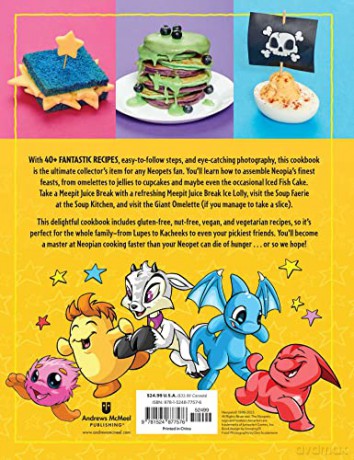 Neopets The Official Cookbook - Amazing15 [KSIĄŻKA]