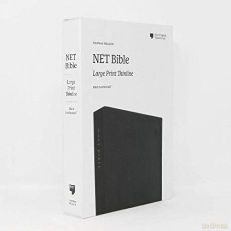 Net Bible Thinline Large Print Leatherso [KSIĄŻKA]